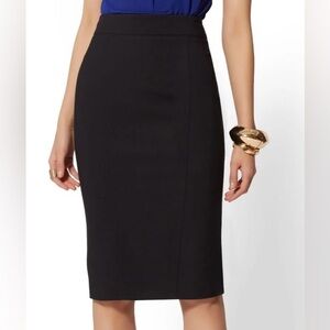 New York & Company Classic Black Pencil Skirt